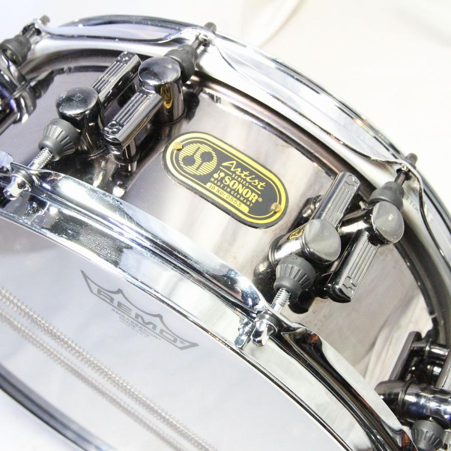 中古)SONOR / AS12-1405SB Artist Series Steel Black 14×5 ソナー
