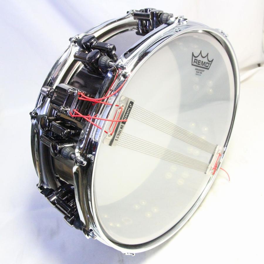 (中古)SONOR / AS12-1405SB Artist Series Steel Black 14×5 ソナー ハードケース付属 (池袋店)_7