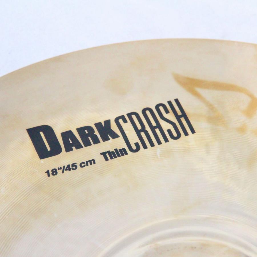 (中古)ZILDJIAN / K.Zildjian Dark Crash Thin Brilliant 18インチ 1310g ジルジャン クラッシュシンバル (池袋店)の画像