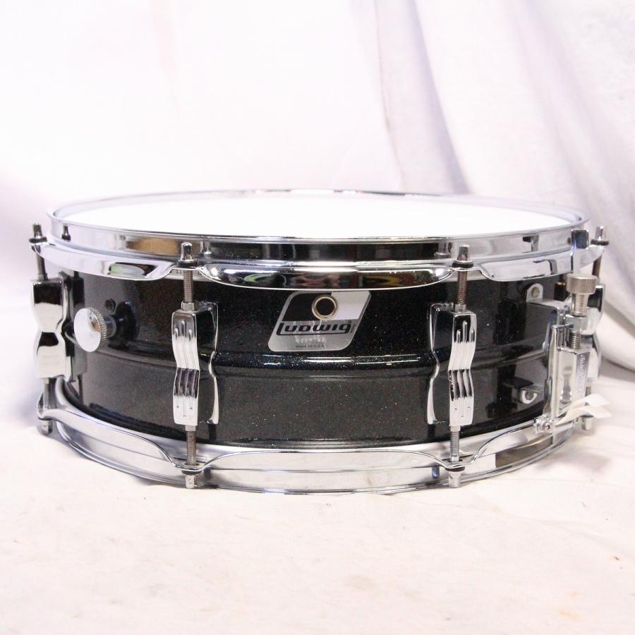 中古)LUDWIG / LM404 Acrolite 14x5 Black Galaxy アクロライト スネア