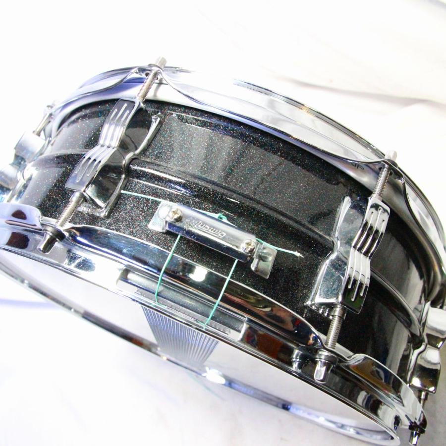 中古)LUDWIG / LM404 Acrolite 14x5 Black Galaxy アクロライト スネア 
