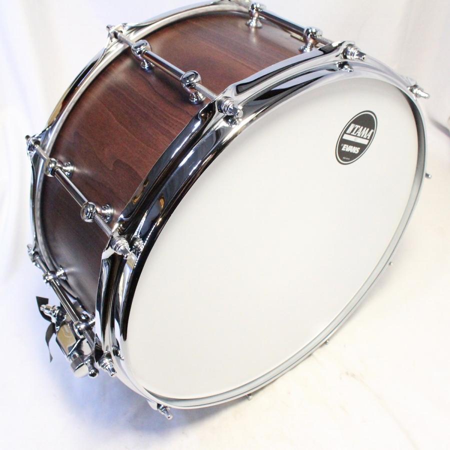 （新品に近い）TAMA スネア SLP LGW1465 （gウォルナット） TAMA / LGW1465-MBW S.L.P. G-Walnut 14x6.5 タマ ウォルナット スネア