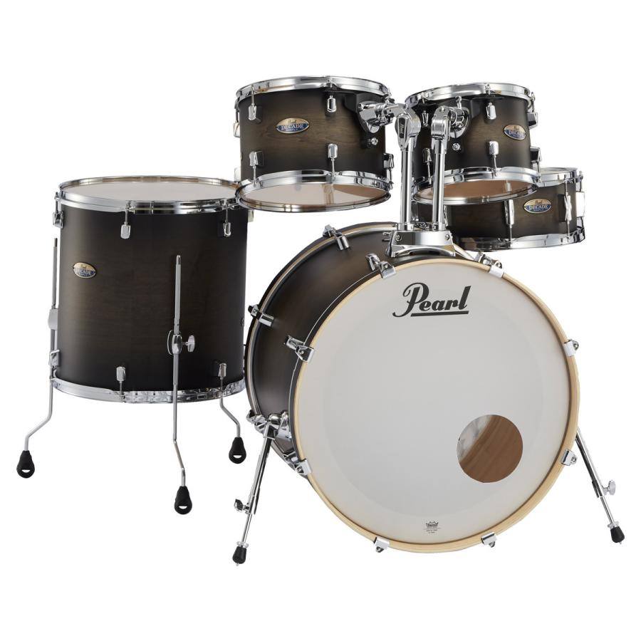(パールフェア開催中)Pearl / DMP925SP/C 262(Satin Black Burst) DECADE MAPLE ドラムシェルパック(お取り寄せ商品)(池袋店)
