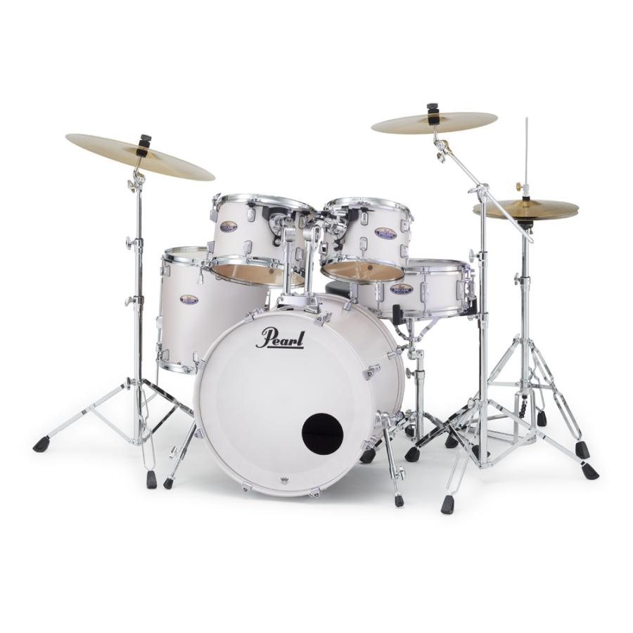 Pearl / DMP825S/CN 229(White Satin Pearl) DECADE MAPLE シンバル付きドラムセット スタンダードサイズ(お取り寄せ商品)