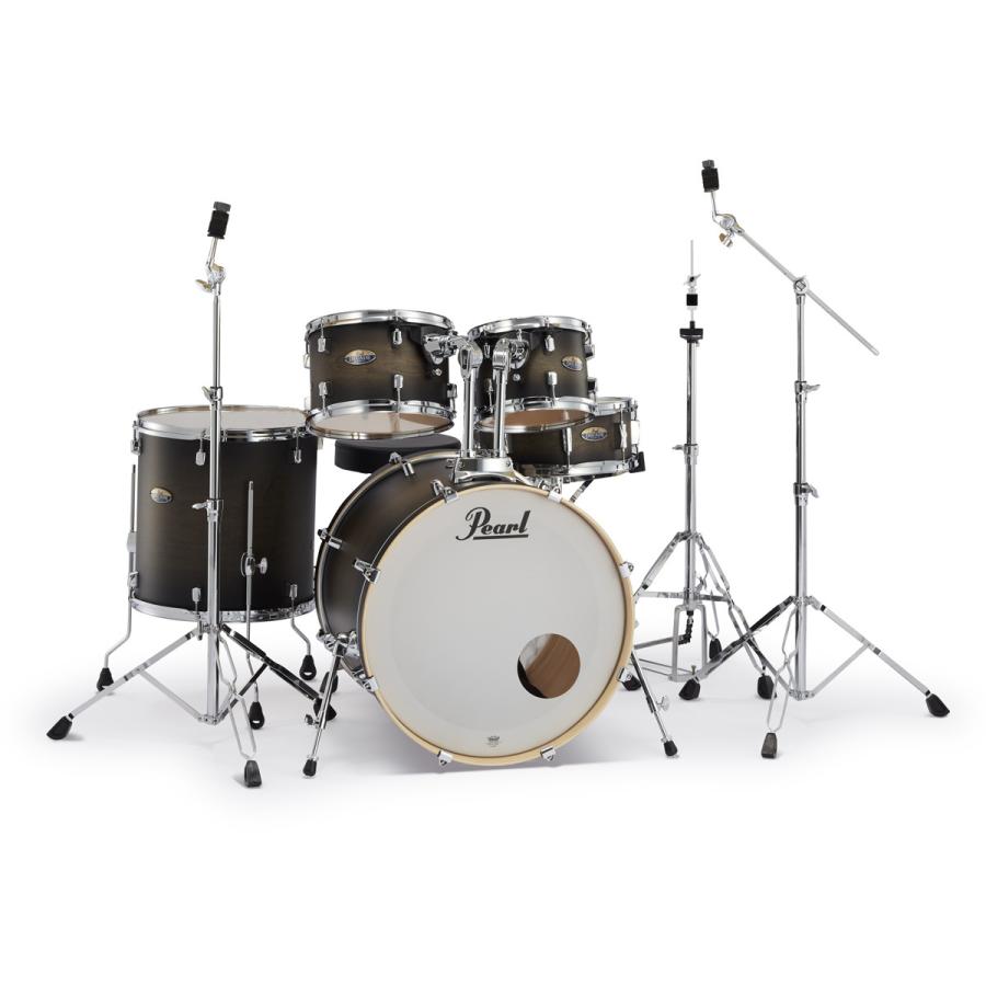 (パールフェア開催中)Pearl / DMP825S/C-D 262(Satin Black Burst) DECADE MAPLE ドラムセット スタンダードサイズ(シンバル別売)(お取り寄せ商品)(池袋店)