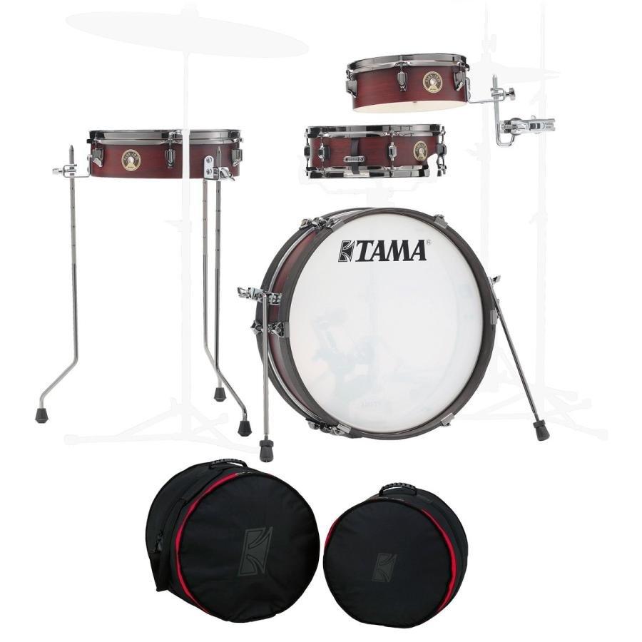 TAMA / LJK48PBN-BWW Club-JAM Pancake Kit 専用バッグ付き (Burgundy