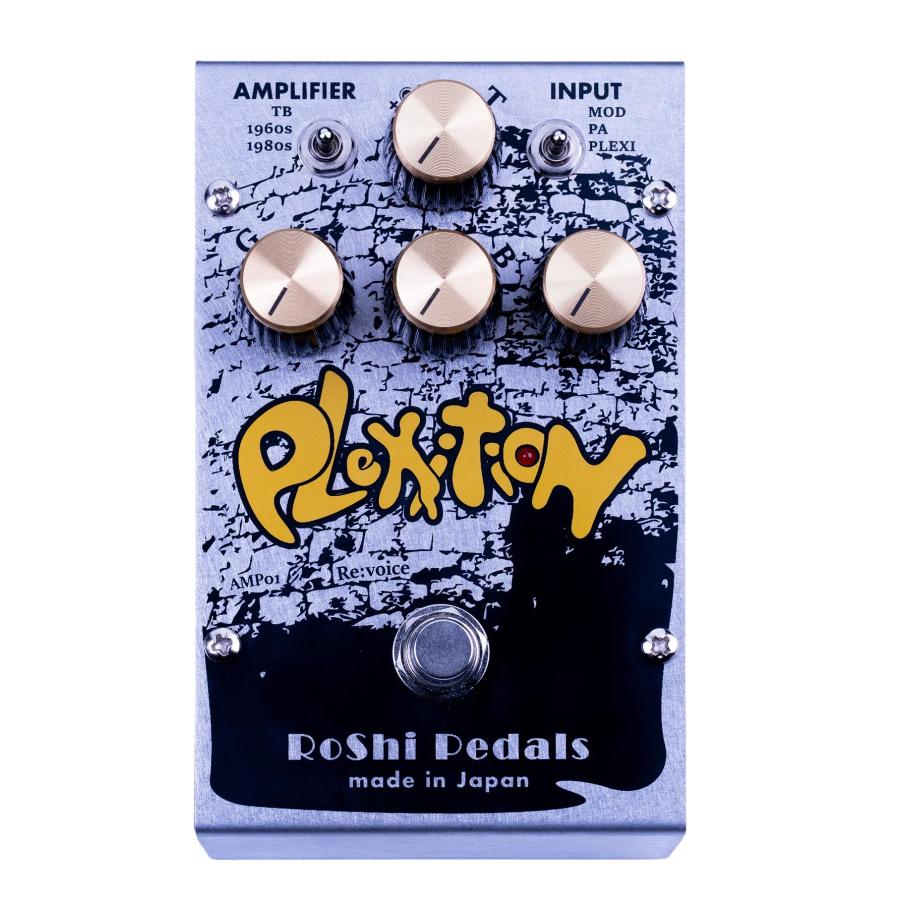 (新製品) RoShi Pedals /  Plexition Re:voice オーバードライブ ロシペダルズ 日本製 Made in Japan(池袋店)