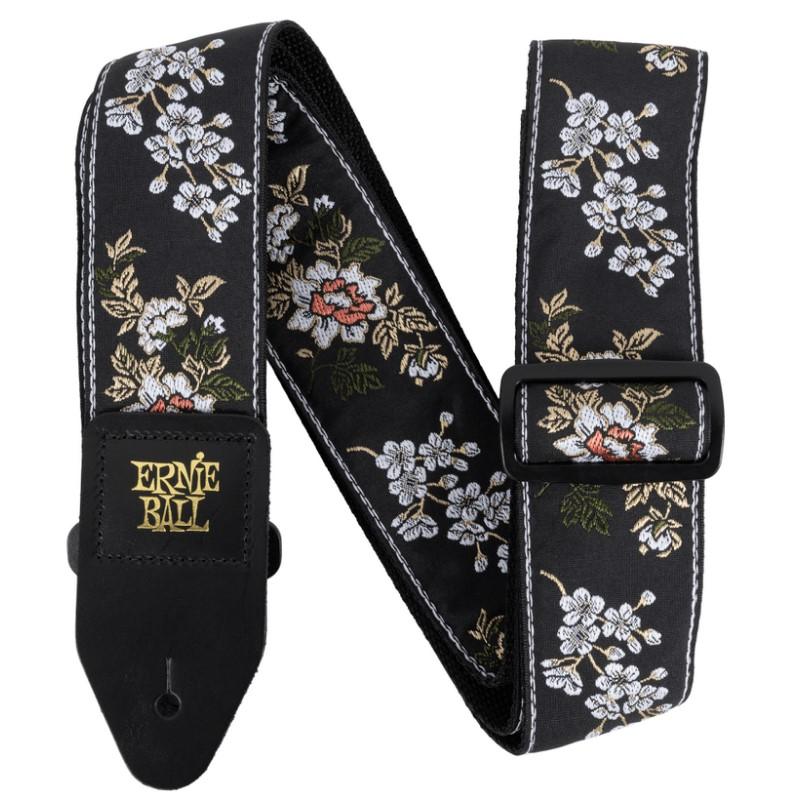 ERNiE BALL / Jacquard Strap #5362 White Blossom (横浜店