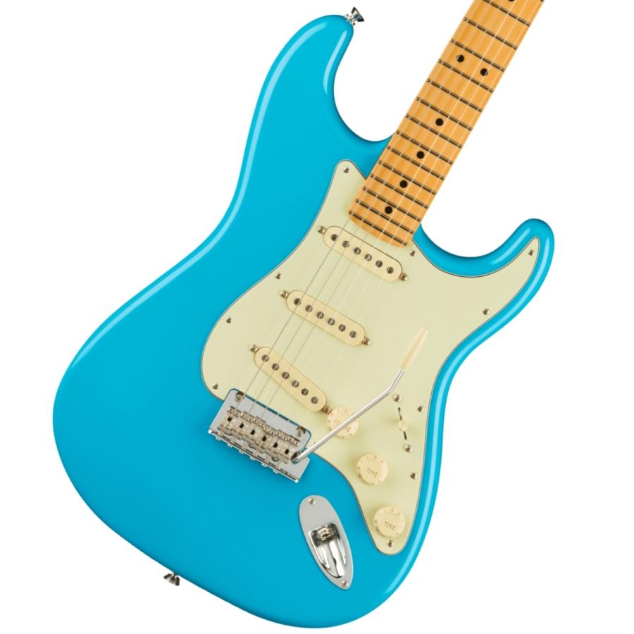 高級素材使用ブランド / USA Fender American (横浜店) Blue Miami Fingerboard Maple Stratocaster II Professional エレキギター
