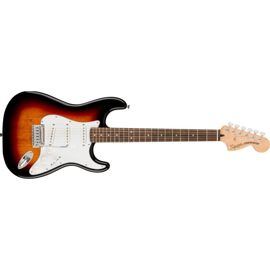 Squier by Fender / Affinity Series Stratocaster Laurel Fingerboard White Pickguard 3-Color Sunburst エレキギター (横浜店)_1