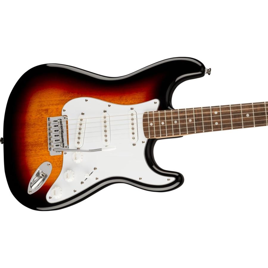 Squier by Fender / Affinity Series Stratocaster Laurel Fingerboard White Pickguard 3-Color Sunburst エレキギター (横浜店)_3