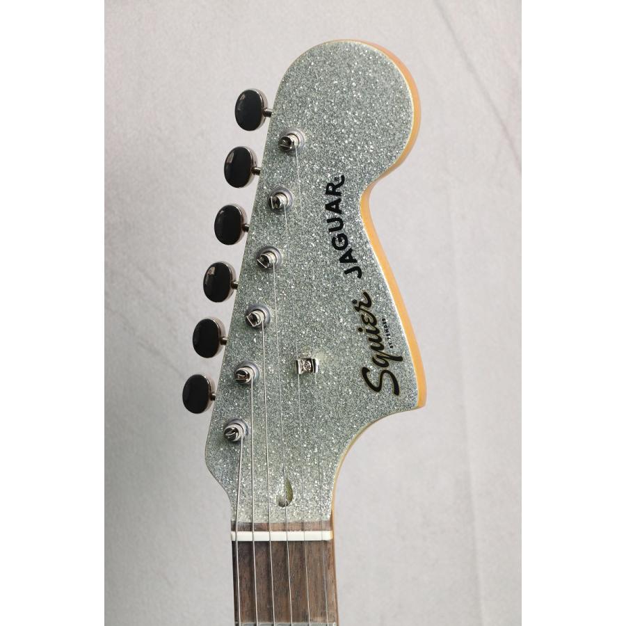 Squier by Fender / FSR Classic Vibe 60s Jaguar Laurel Fingerboard Matching Headstock Silver Sparkle (S/N:ICSG22014132)(横浜店)｜ishibashi-shops｜07
