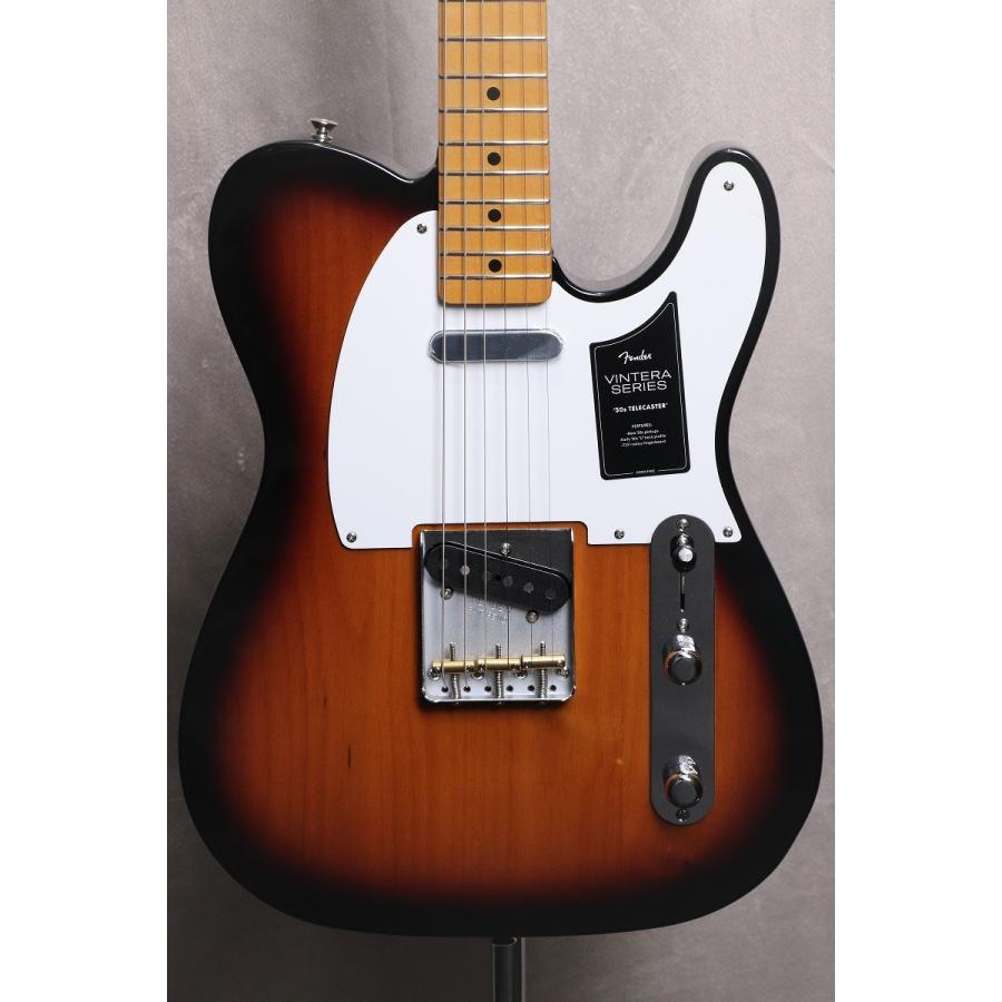お気にいる Vintera / Fender 50s (S/N:MX22091223)(店頭未展示品)(横浜店)(YRK) Sunburst 2-Color Maple Telecaster エレキギター