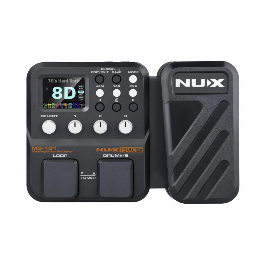 (セール品)NUX / MG-101 Modeling Guitar Processor マルチエフェクター (国内正規品)(数量限定新品特価)(横浜店)