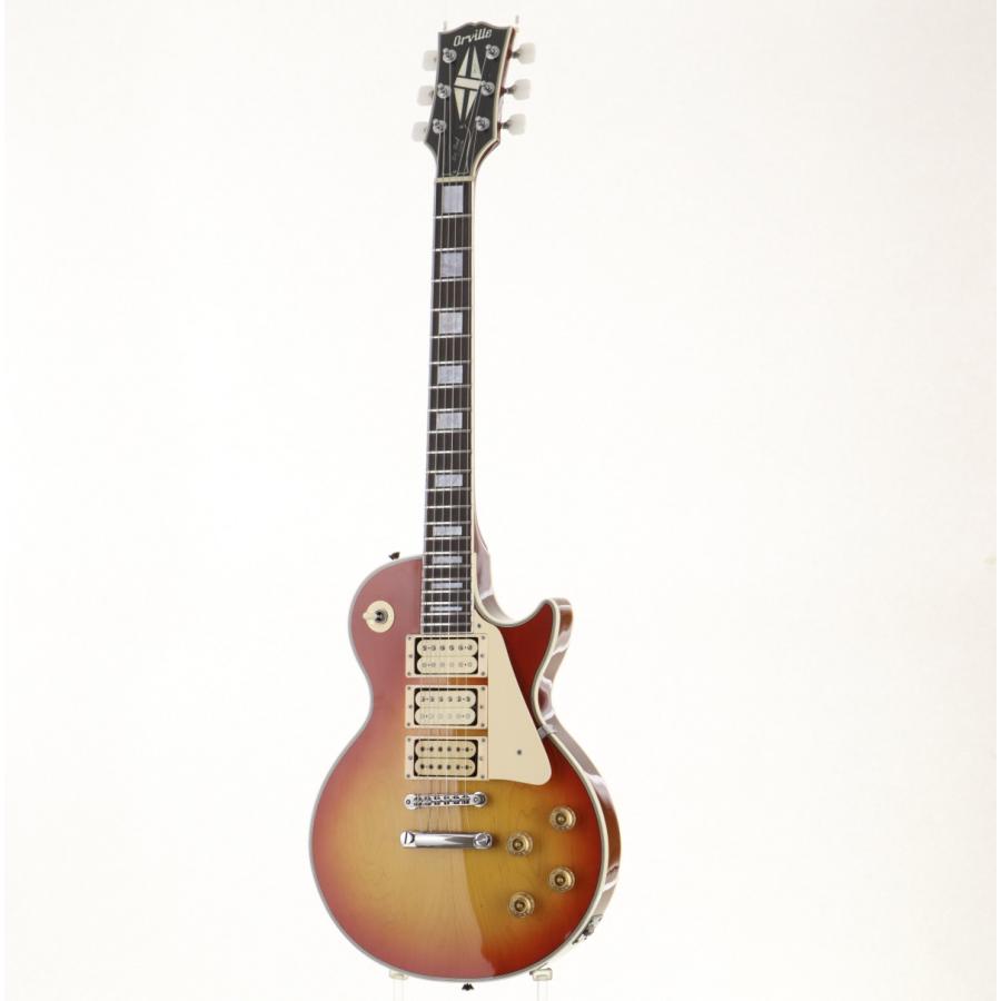 (中古)Orville / Les Paul Custom 3P.U. Cherry Sunburst 1996年製(4.55kg)(S/N:60931)(横浜店)(値下げ)｜ishibashi-shops｜02