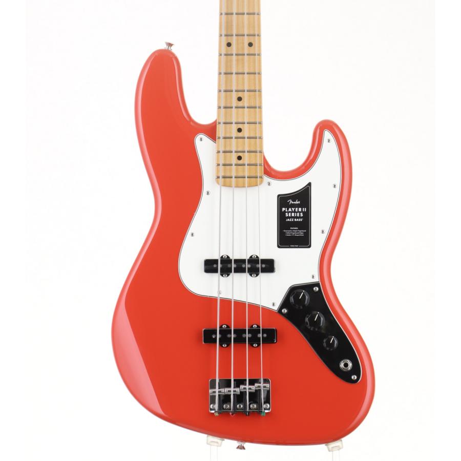 中古)Fender / Player II Jazz Bass Maple Fingerboard Coral Red 2025