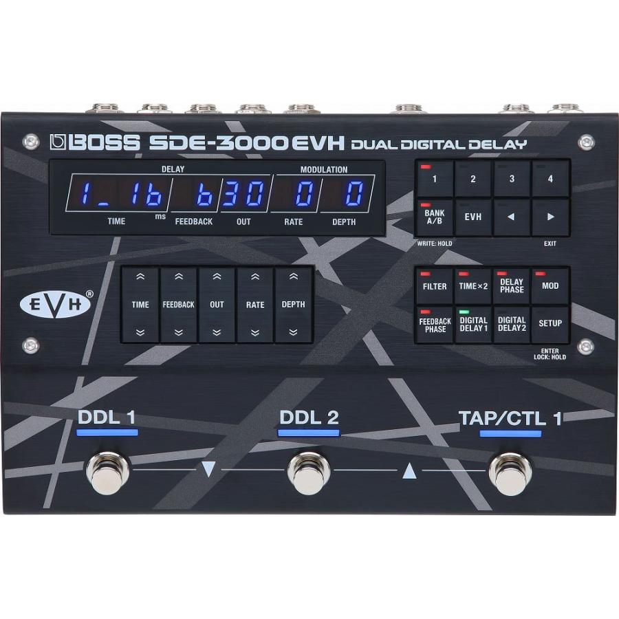 早い者勝ち！BOSS SDE-3000EVH 新品同様品　おまけ付き！ BOSS / SDE-3000EVH Dual Digital Delay ディレイ SDE3000EVH ボス EVH