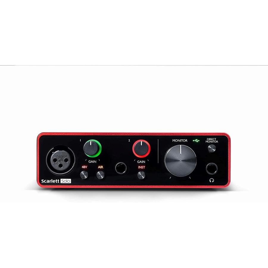 Focusrite / Scarlett Solo G3 USB 2.0 Type C オーディオ