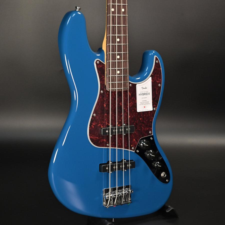 Fender / Made in Japan Hybrid II Jazz Bass Forest Blue Rosewood(S
