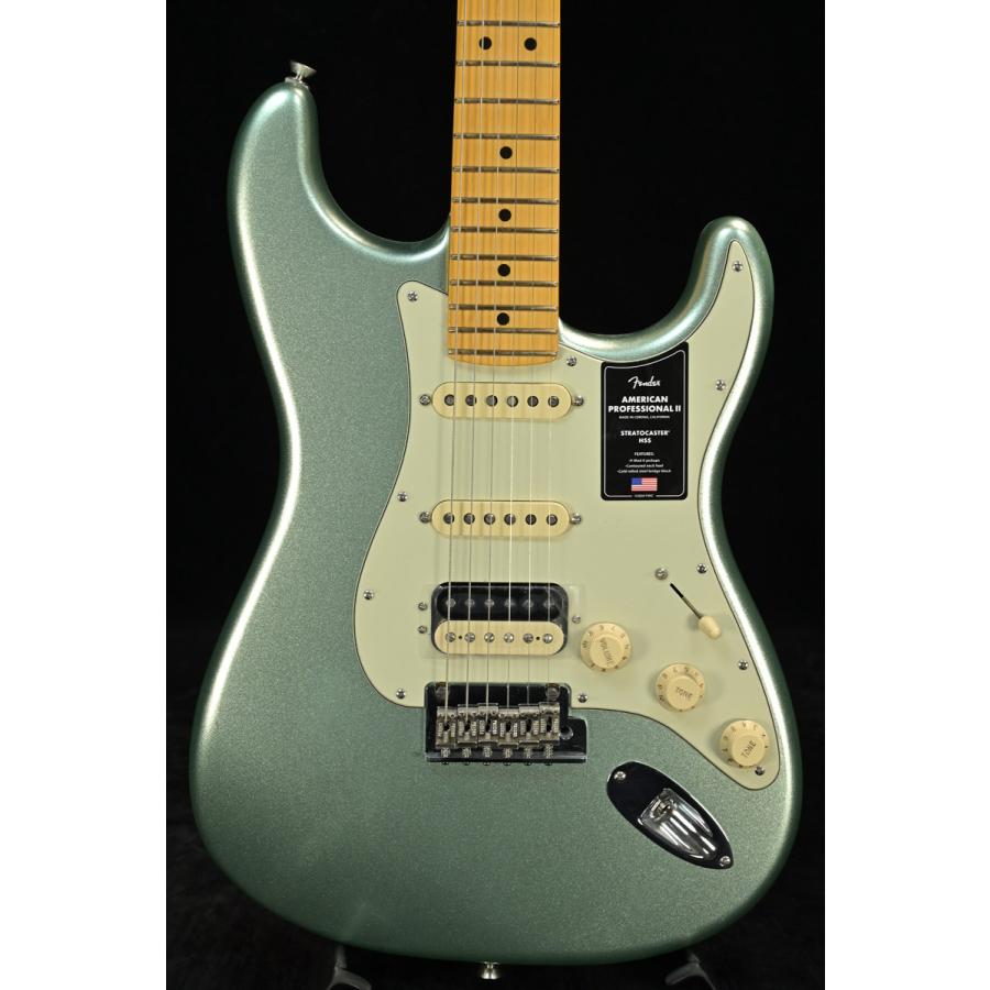 Fender / American Professional II Stratocaster HSS Maple Mystic Surf Green(S/N US22136227)(特典付き特価)(名古屋栄店)(YRK)｜ishibashi-shops｜04