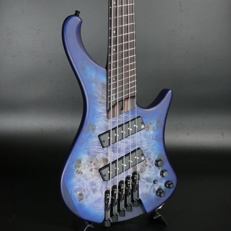 ☆ut【️手渡しのみ】Ibanez EHB1505MS PLF ケース付き Ibanez（アイバニーズ） Ibanez / EHB1505MS-PLF Pacific Blue Burst