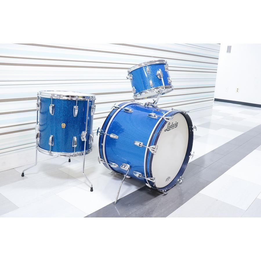 Ludwig（ラディック） (中古)LUDWIG / 1960s DownBeat Kit Blue