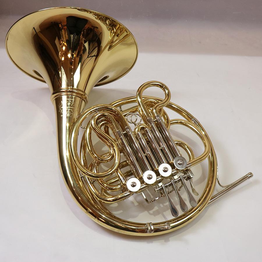 中古)HANS HOYER / ハンスホイヤー 801 フルダブルフレンチホルン (1年