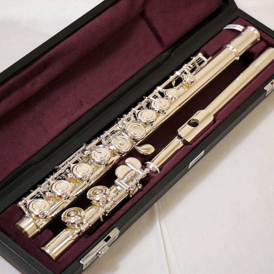 【中古】YFL-412 ヤマハ フルート Eメカ付 管体銀製 ケース付 中古)YAMAHA / ヤマハ YFL-412 管体銀製フルート (名古屋栄店