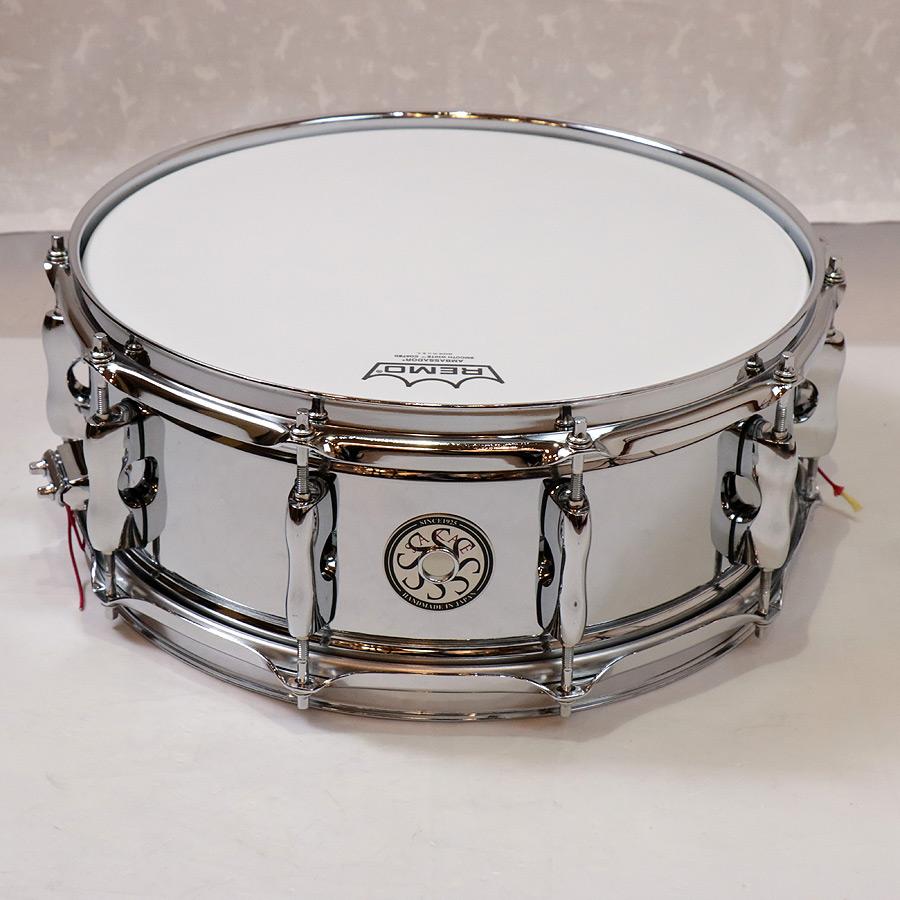 SAKAE SDM1455ST スネアドラム 中古)SAKAE / SDM1455ST サカエ メタルスネアドラム (名古屋栄店