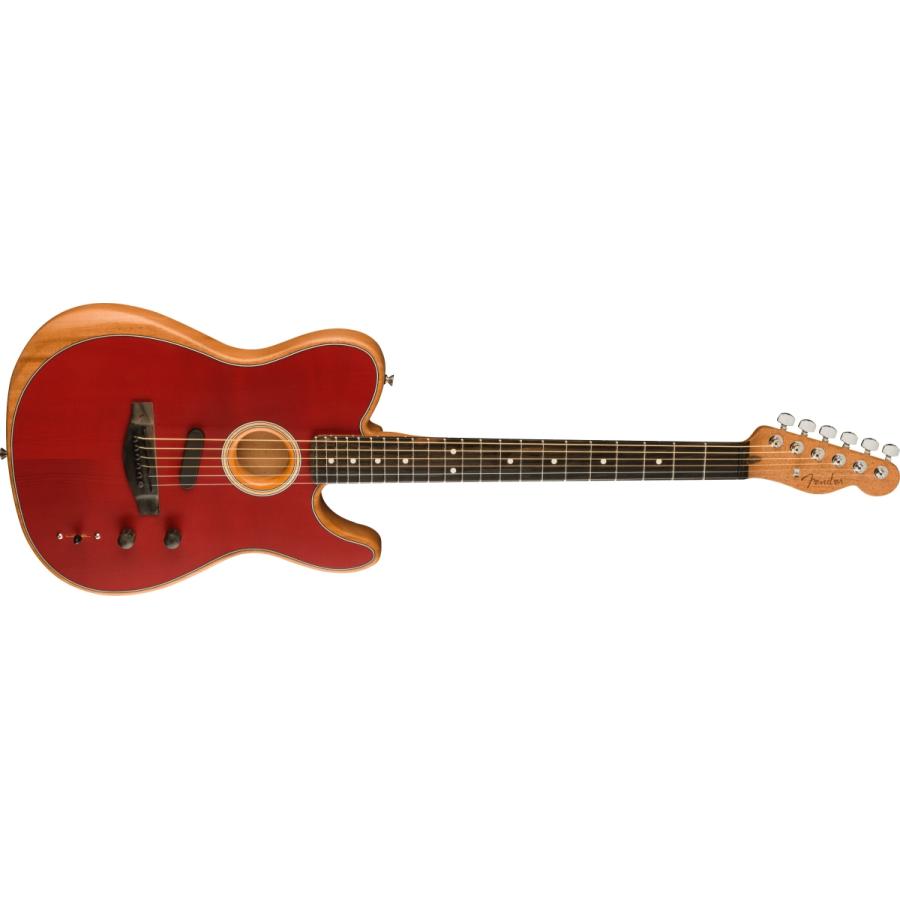 k*k様 希少カラー　アコスタソニック　クリムゾンレッド AMERICAN ACOUSTASONIC® TELECASTER® ｜Fenderから次世代ギター