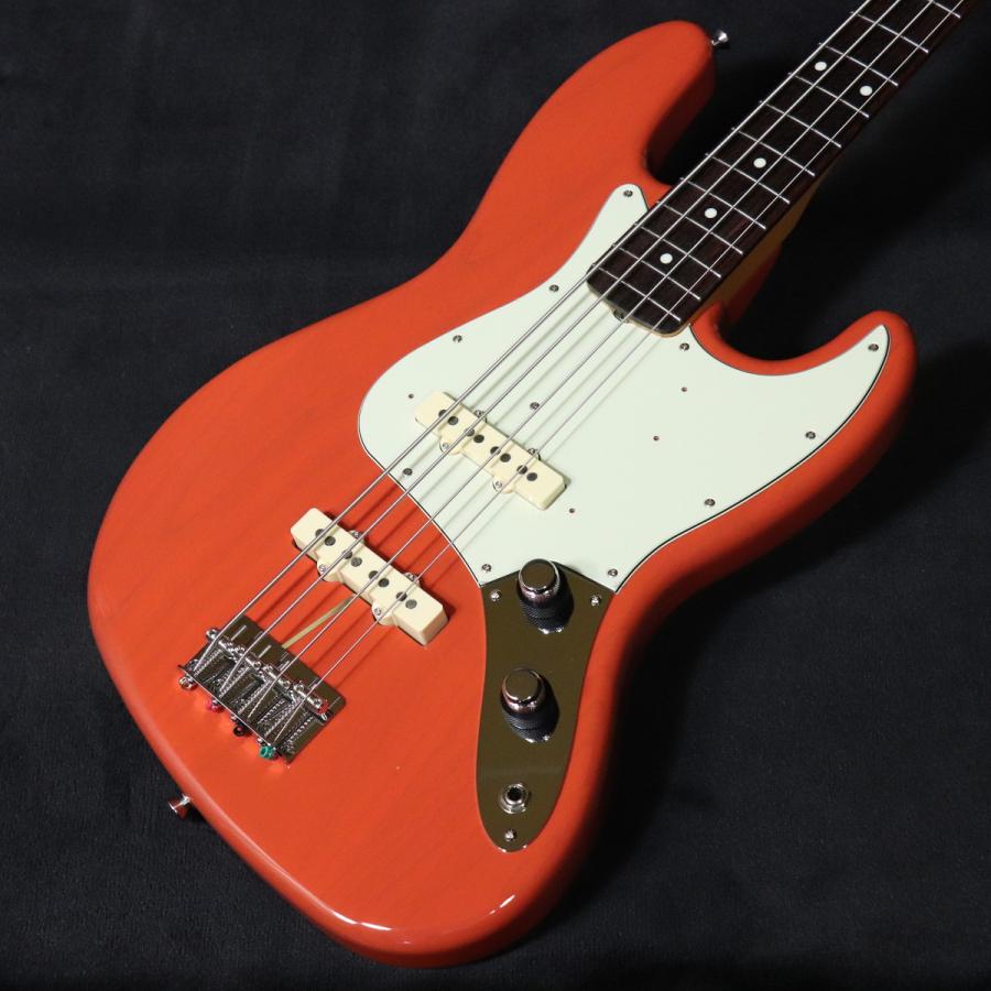 Fender / Tomomi Jazz Bass Rosewood Fingerboard Clear Fiesta (梅田