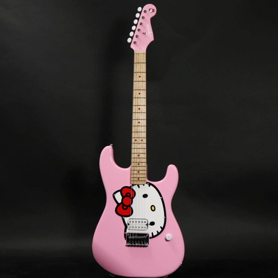 Squier by Fender / Limited Edition Hello Kitty Stratocaster Maple Fingerboard Pink (SN CYKE24007039) (梅田店)