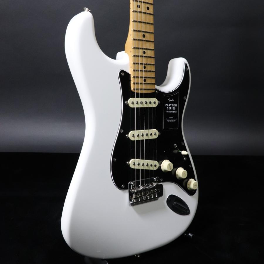 Fender / Player II Stratocaster Maple Fingerboard Polar White
