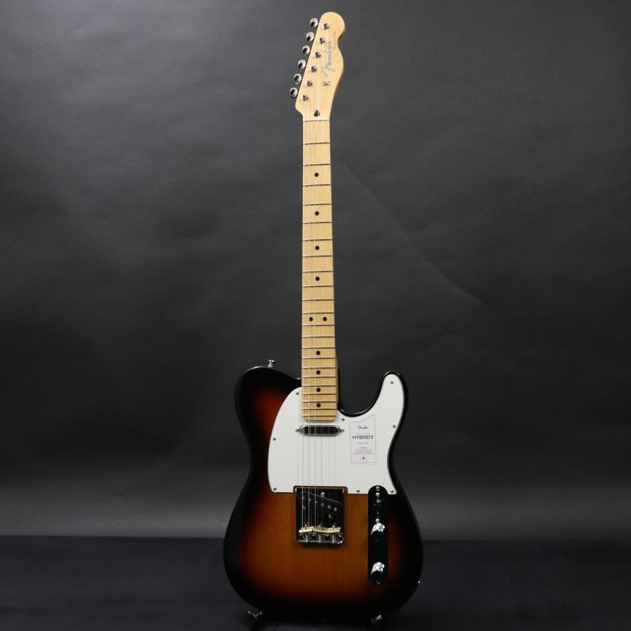 Fender - / Made インチ Japan Hybrid II Telecaster Maple Fingerboard 3-Color Sunburst (長期間店卸し資産アウトレットセール) (梅田店)