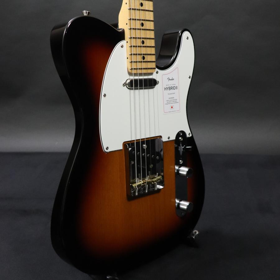Fender - / Made インチ Japan Hybrid II Telecaster Maple Fingerboard 3-Color Sunburst (長期間店卸し資産アウトレットセール) (梅田店)