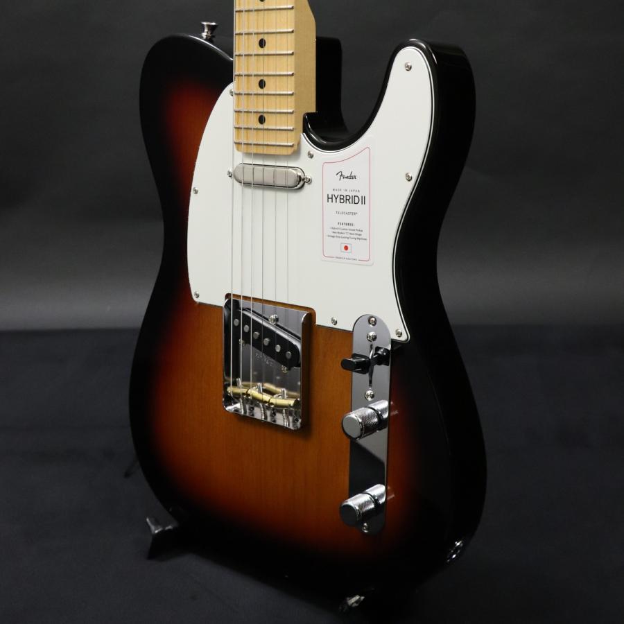 Fender - / Made インチ Japan Hybrid II Telecaster Maple Fingerboard 3-Color Sunburst (長期間店卸し資産アウトレットセール) (梅田店)