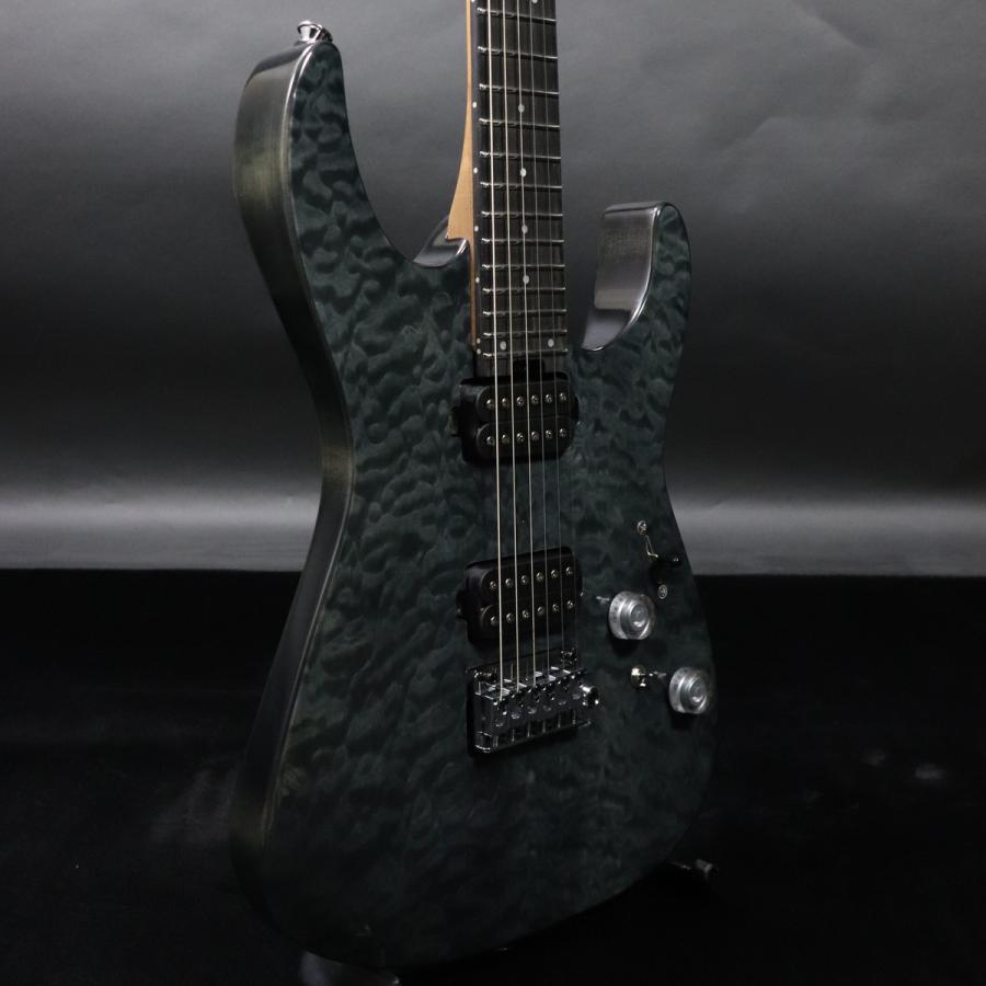 Charvel / Pro-Mod Plus DK24 HH 2PT EB QM Ebony Fingerboard Midnight Ocean (梅田店)_8