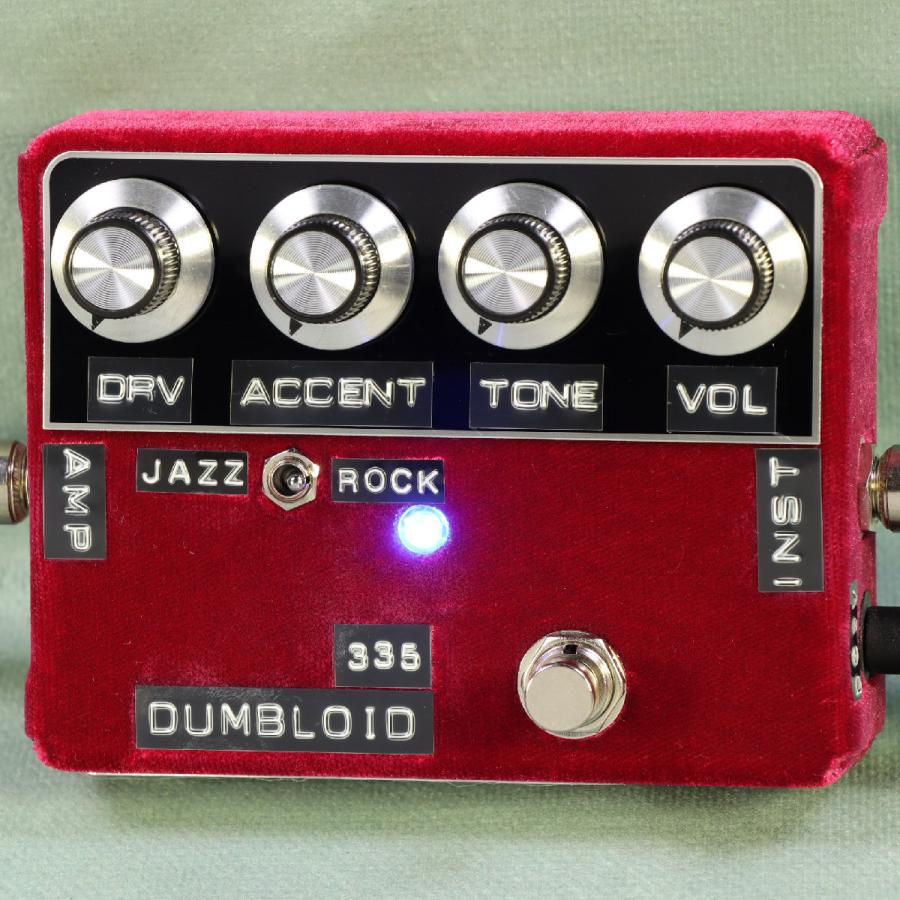 Shins Music / Dumbloid 335 Special Cherry Velvet Black Panel with