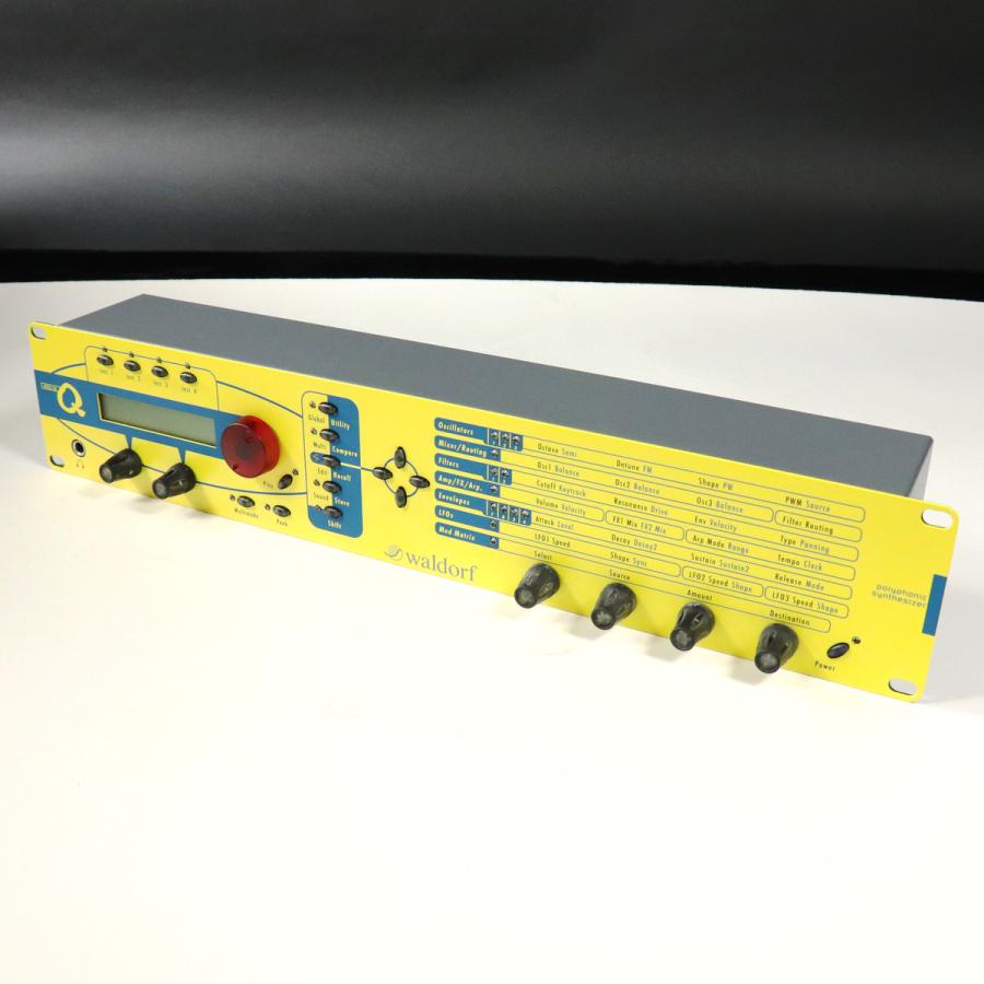 鍵盤楽器 Waldorf MICRO Q Rack 中古)Waldorf / MICRO Q Rack Yellow Synthesizer (梅田限定！10