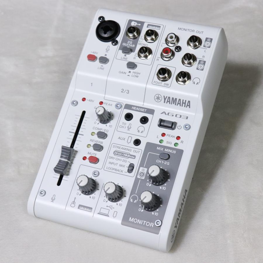 中古)YAMAHA / AG03MK2 Live Streaming Mixer (梅田店) : イシバシ楽器