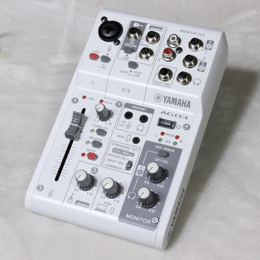 中古)YAMAHA / AG03MK2 Live Streaming Mixer (梅田店) : イシバシ楽器