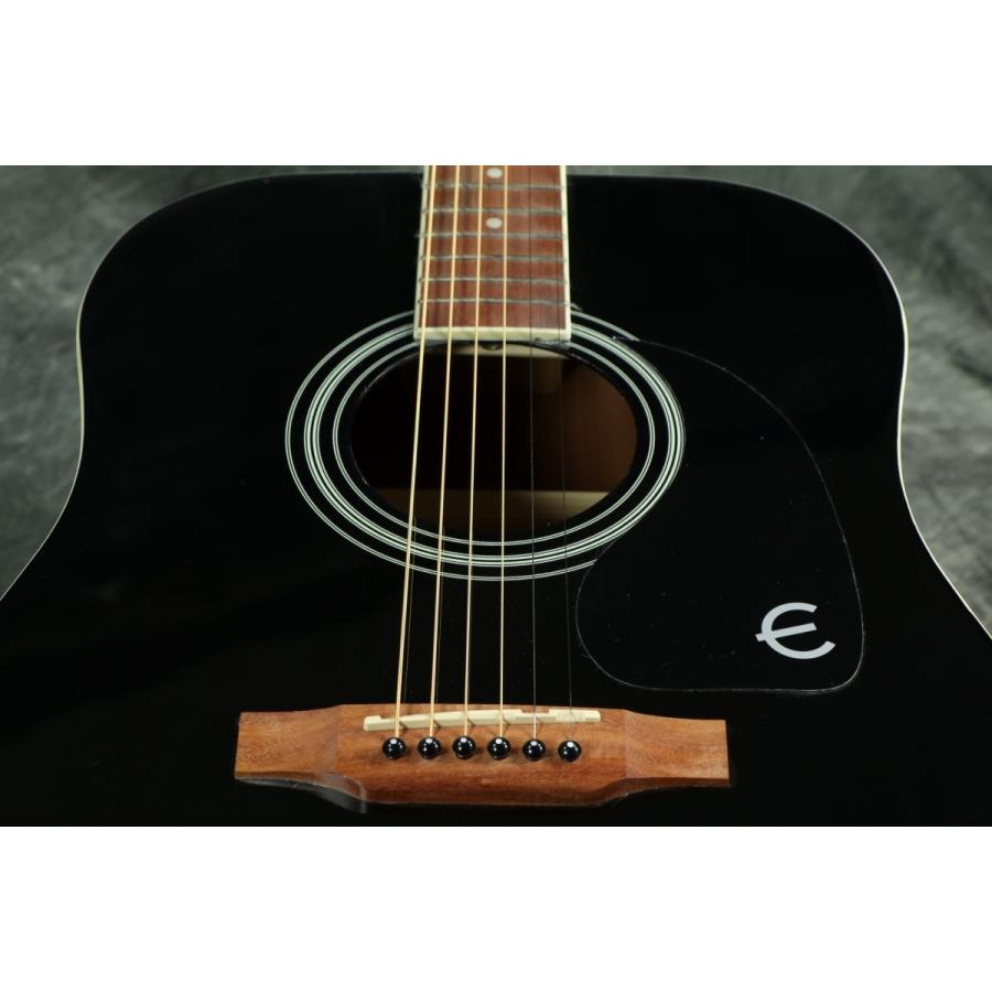 EPIPHONE / Songmaker DR-100 EB (Ebony)  エピフォン フォークギター アコギ 入門 初心者 DR100｜ishibashi-shops｜09