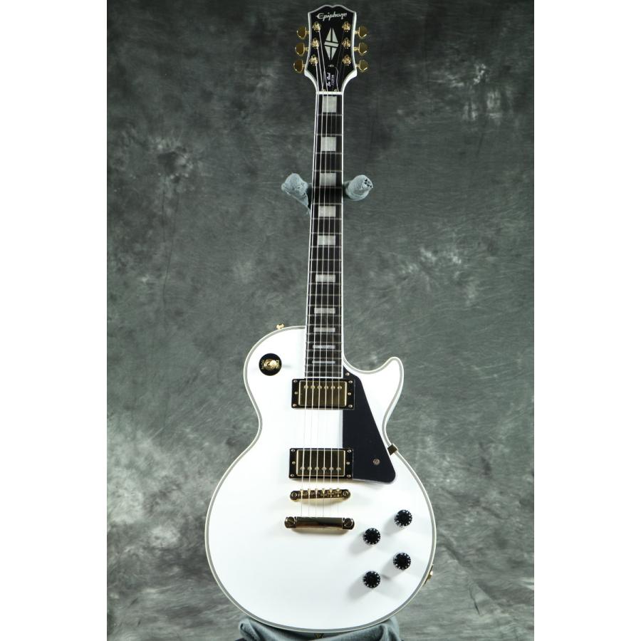 Epiphone / Inspired by Gibson Les Paul Custom Alpine White エレキ