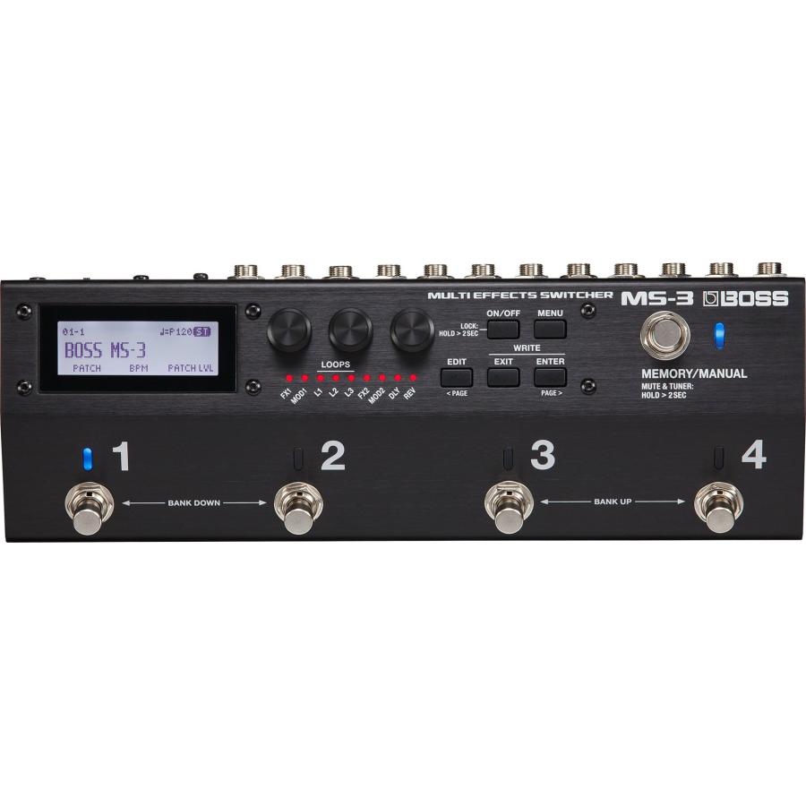 BOSS(楽器、器材) BOSS / MS-3 Multi Effects Switcher マルチ BOSS(楽器、器材) BOSS / MS-3 Multi Effects Switcher マルチ