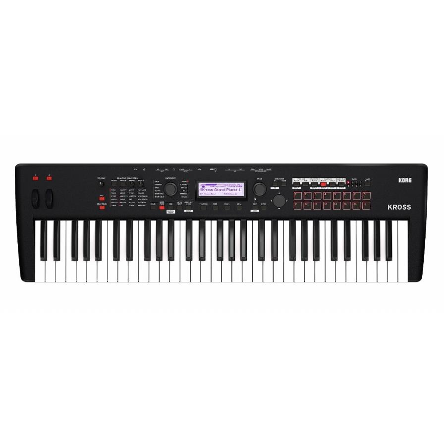 KORG コルグ / KROSS2-61 MB ワークステーションシンセサイザー マットブラック(梅田店)｜ishibashi-shops