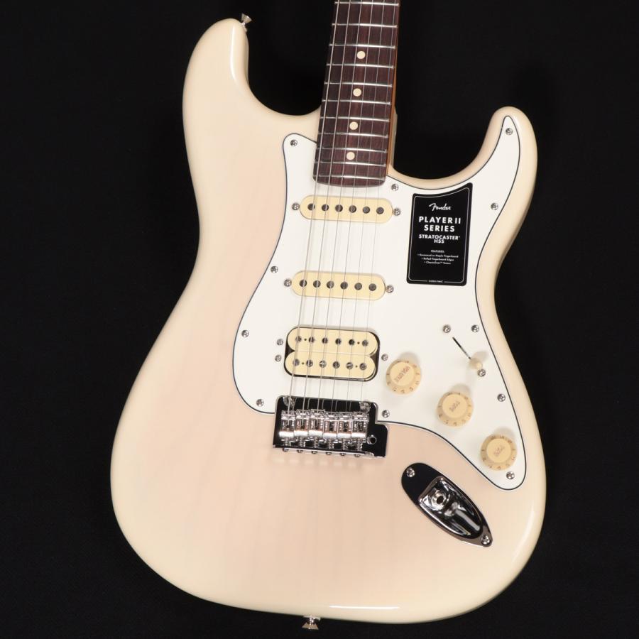 スタンド付 美品 Fender Player Stratocaster USA Fender MEX Player II Stratocaster (Transparent Cherry Burst