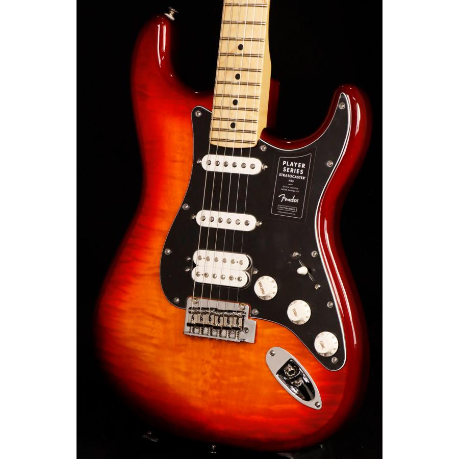 Fender / Player Series Stratocaster HSS Plus Top Aged Cherry Burst Maple ≪S/N:MX22266635≫ (心斎橋店)｜ishibashi-shops｜04