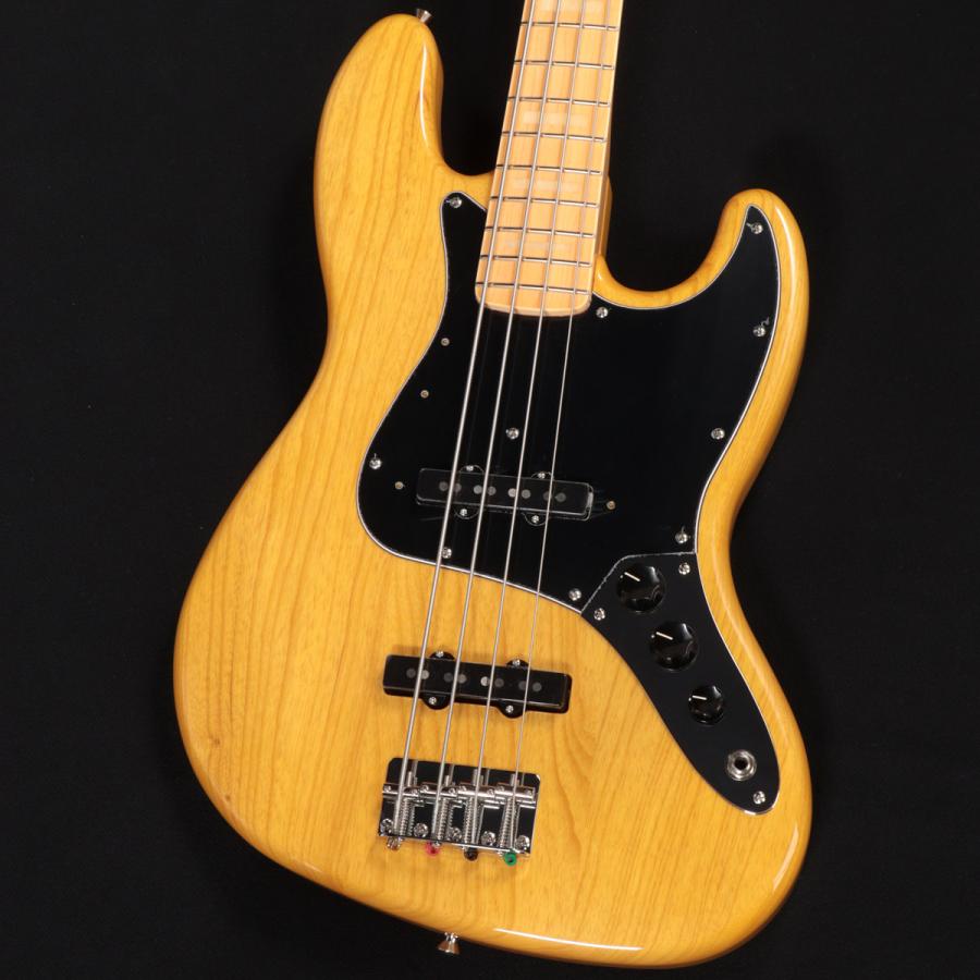 ベース Fender MIJ Traditional 70s Jazz Bass Fender Japan Traditional II 70s Jazz Bass Guitar, Maple FB