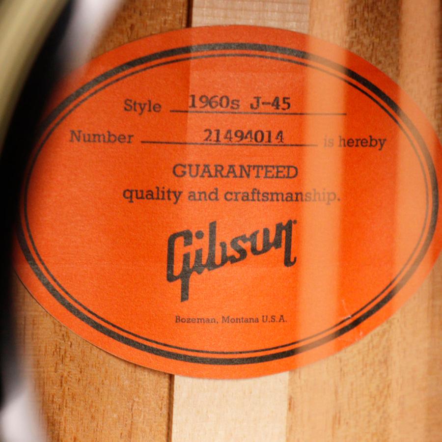 Gibson / 1960s J-45 Original Ebony [Original Collection] ≪S/N:21494014≫ (心斎橋店)(YRK)の画像