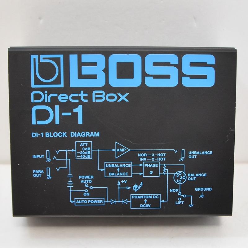 【美品】BOSS di-1 中古)BOSS / DI-1 Direct Box (心斎橋店) : イシバシ楽器 17ショップス